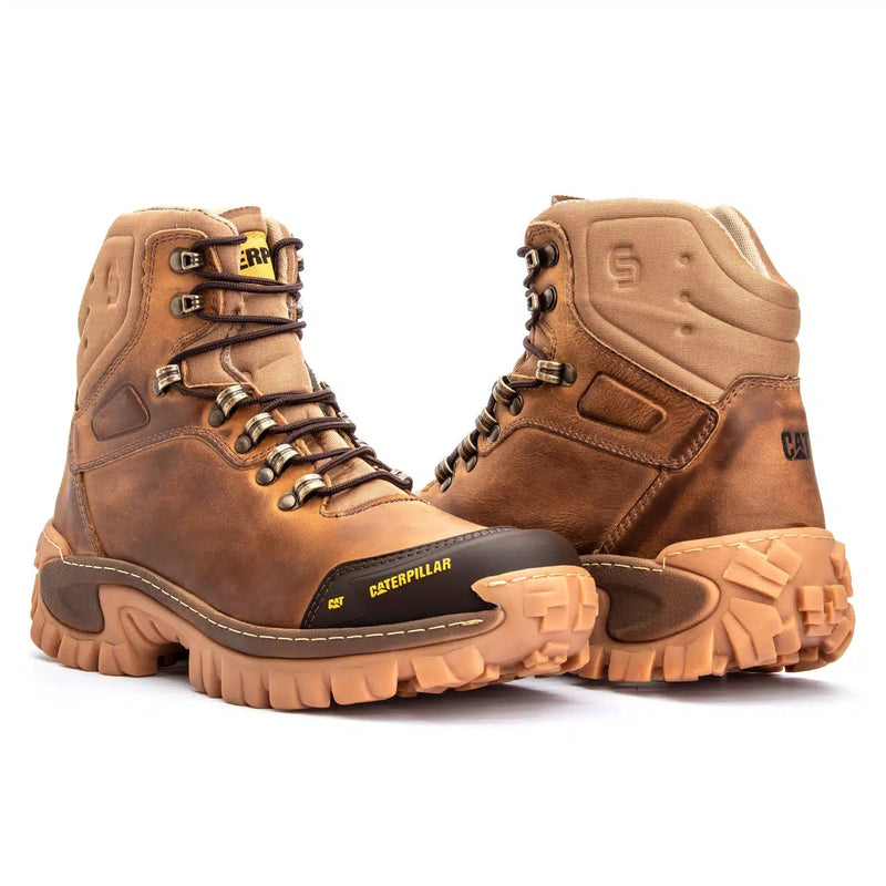 Bota Caterpillar Conquest Fóssil Whisky