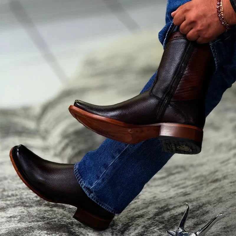 Kit Bota Maverick 3.0 em Couro Legítimo – Conforto e Durabilidade para Quem Pisa Forte + 4 Brindes