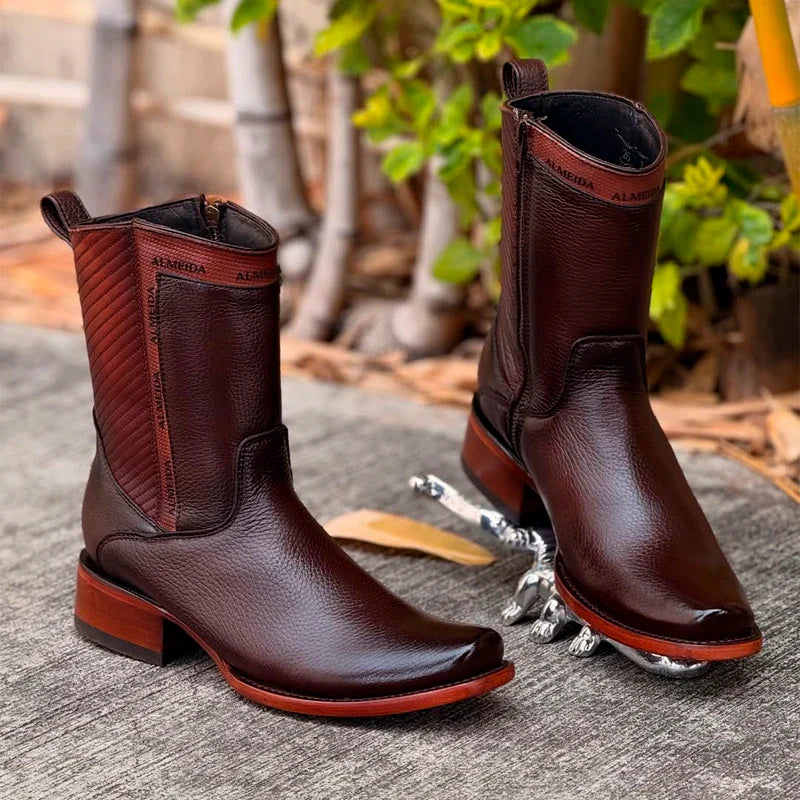 Kit Bota Maverick 3.0 em Couro Legítimo – Conforto e Durabilidade para Quem Pisa Forte + 4 Brindes